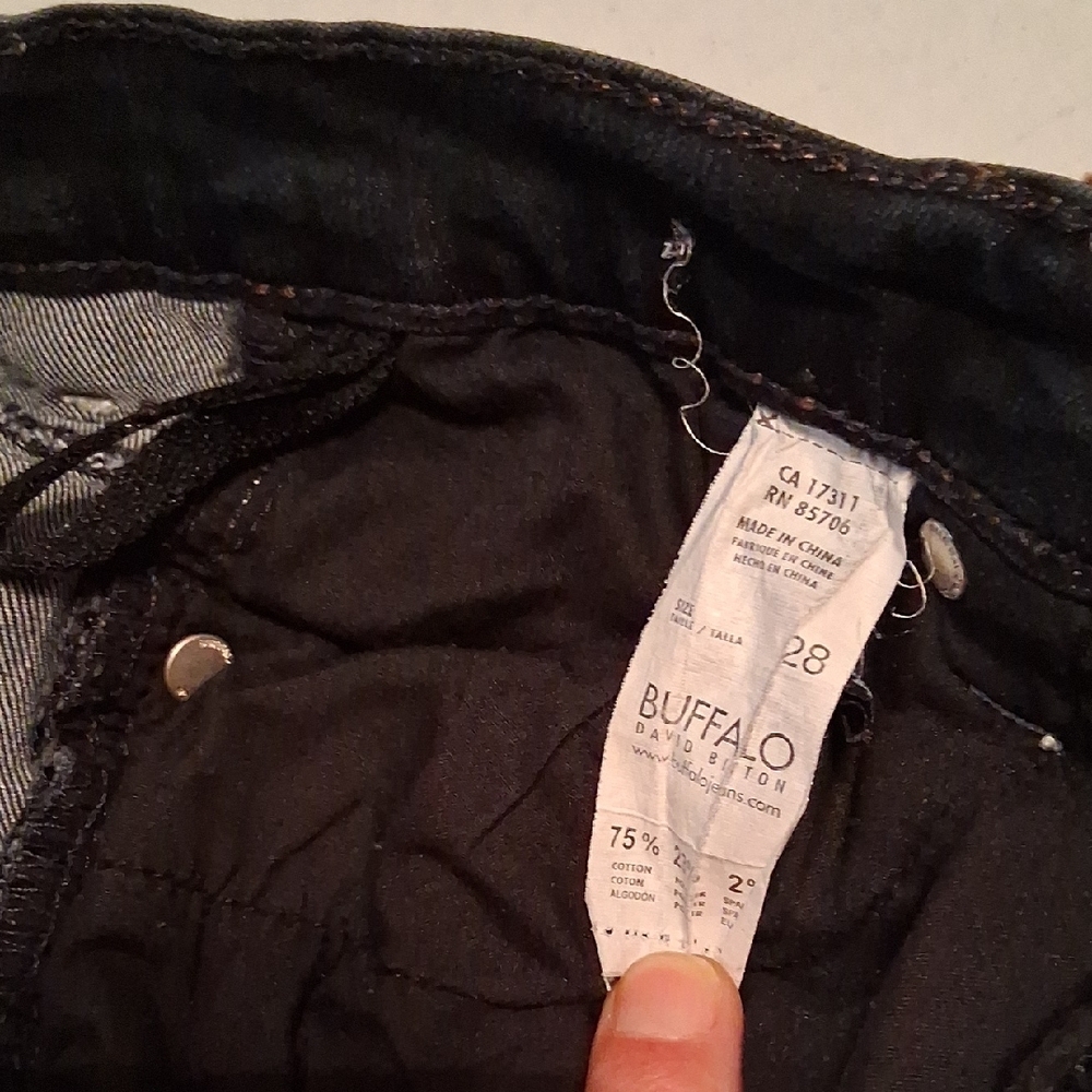 Buffalo David Bitton Dark Denim Jeans MISCHA - Picture 9 of 15